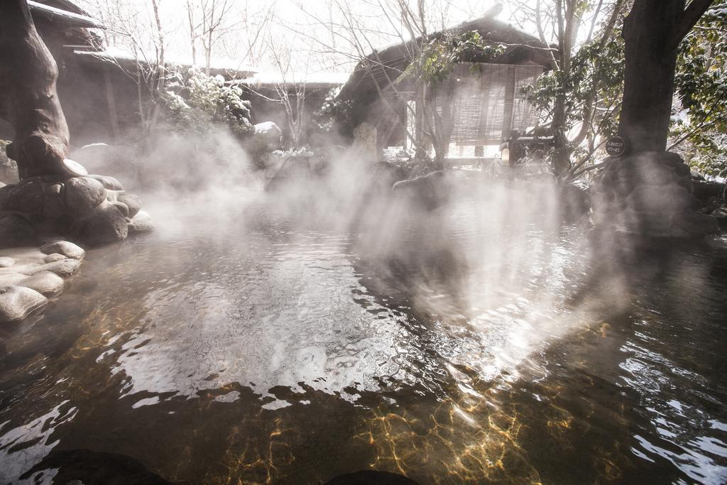 Отель Satonoyu Waraku 13 Years Or Older Минамиогуни Экстерьер фото